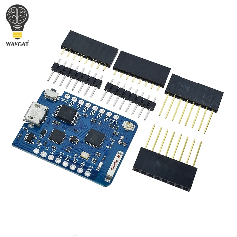 WEMOS D1 Mini Pro 16M Bytes External Antenna Connector NodeMCU Based ESP8266 ESP-8266EX CP2104 WIFI Development Board Micro USB