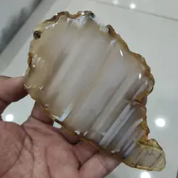 1pcs 130g Large NATURAL Agate Slice Geode Polished Crystal Quartz