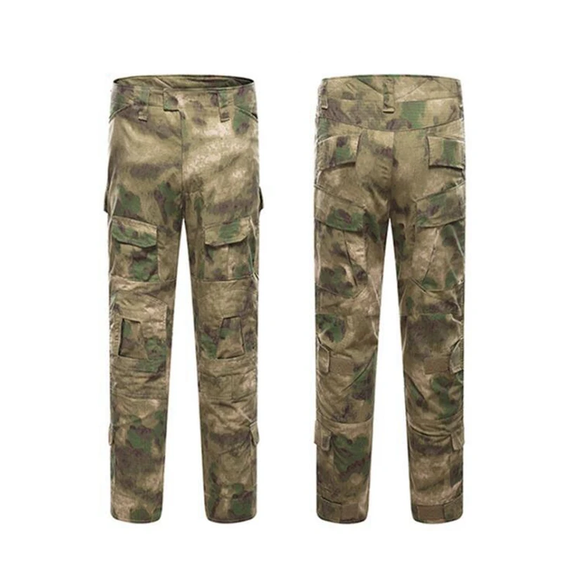 Imagem -04 - Calças Táticas Camufladas para Homens Calças Casuais de Caça Calças Cargo ao ar Livre