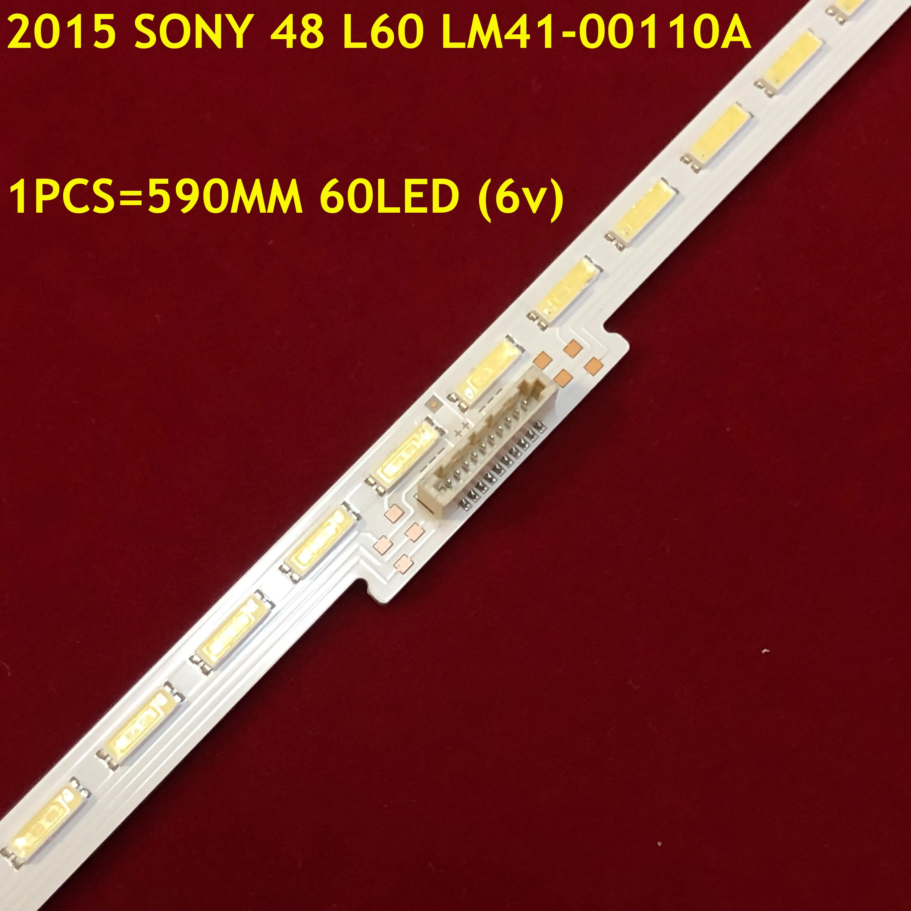 5PCS LED Backlight Strip For 2015 SONY 48 L60 LM41-00110A  KDL-48W705C KDL-48W758C KDL-48W805C KDL 48W807C KDL-48W809C