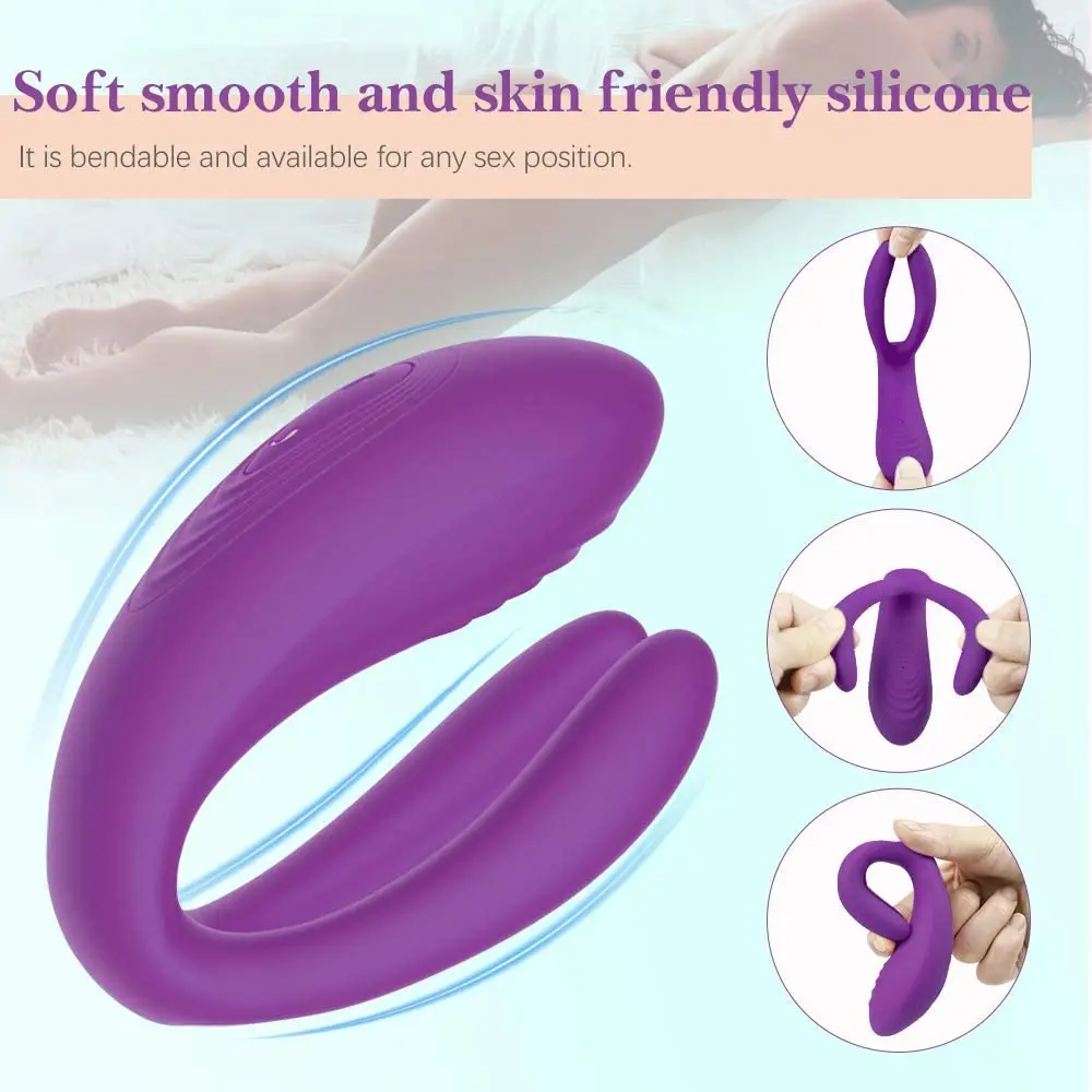 Vibrator Triple Vagina Clitoral Stimulator With Wireless Remote Control Rechargeable Vibrating Clitoris Sex Toys for Couples