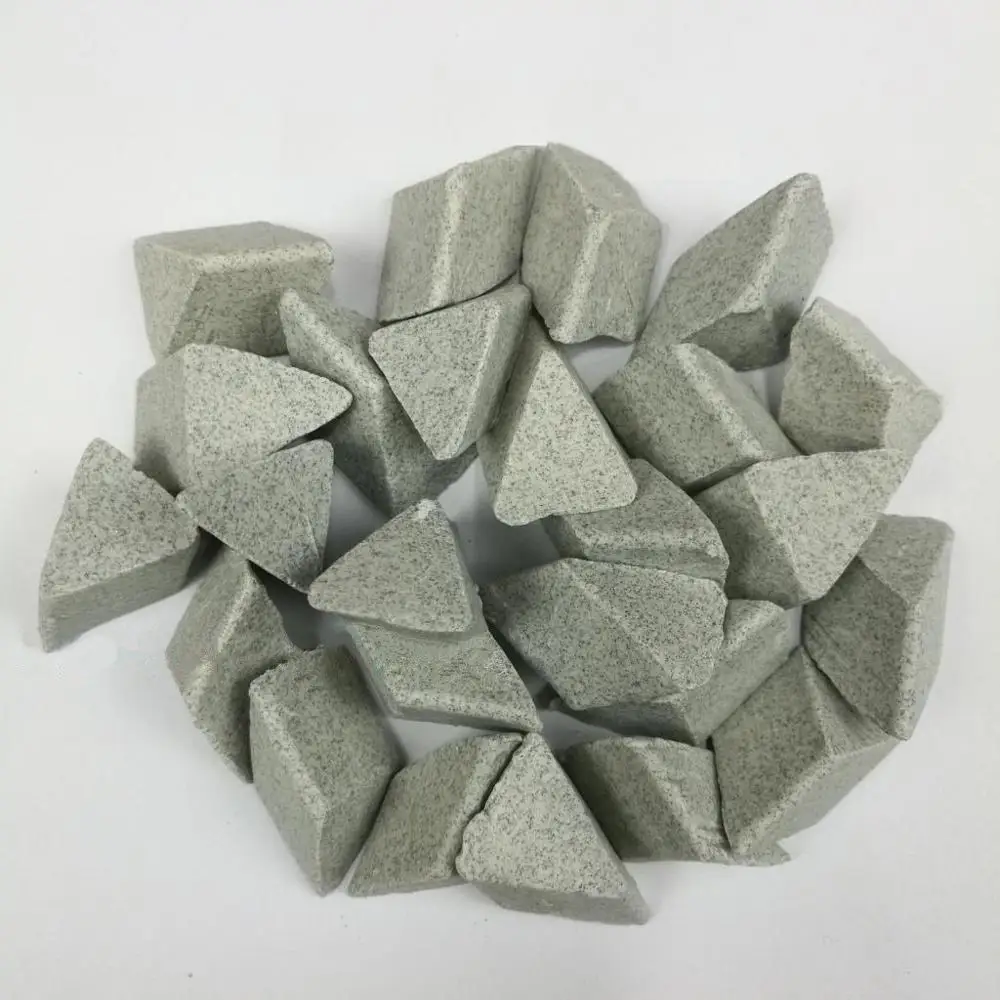 polishing Material high-aluminum ceramic  radioceramic Polishing Media Stone Polishing for Tumbler Machine 450gram