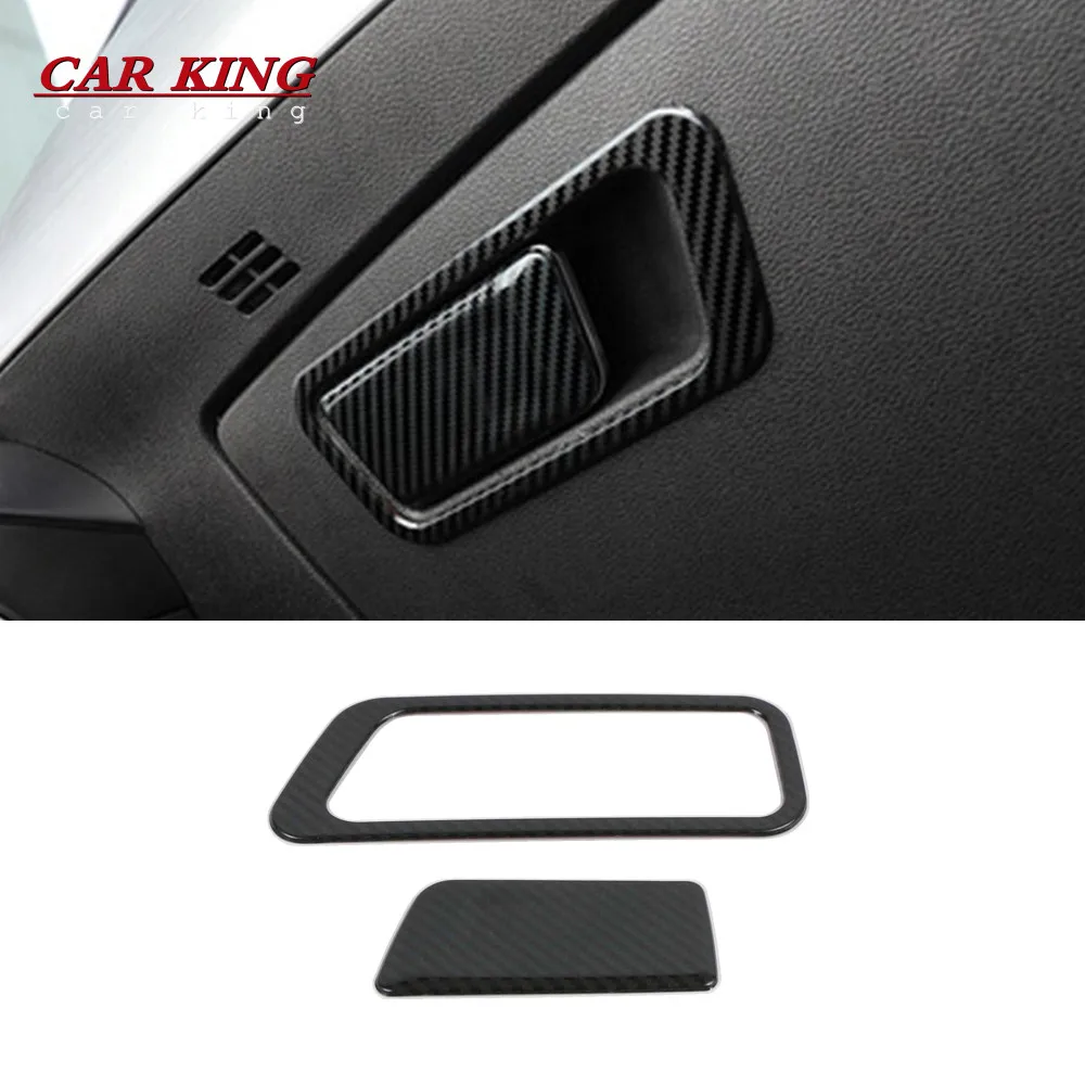 For Geely Tugella Xingyue FY11 2019-2022 Accessories Stainless steel LHD Car copilot Storage glove Box handle bowl Cover Trim