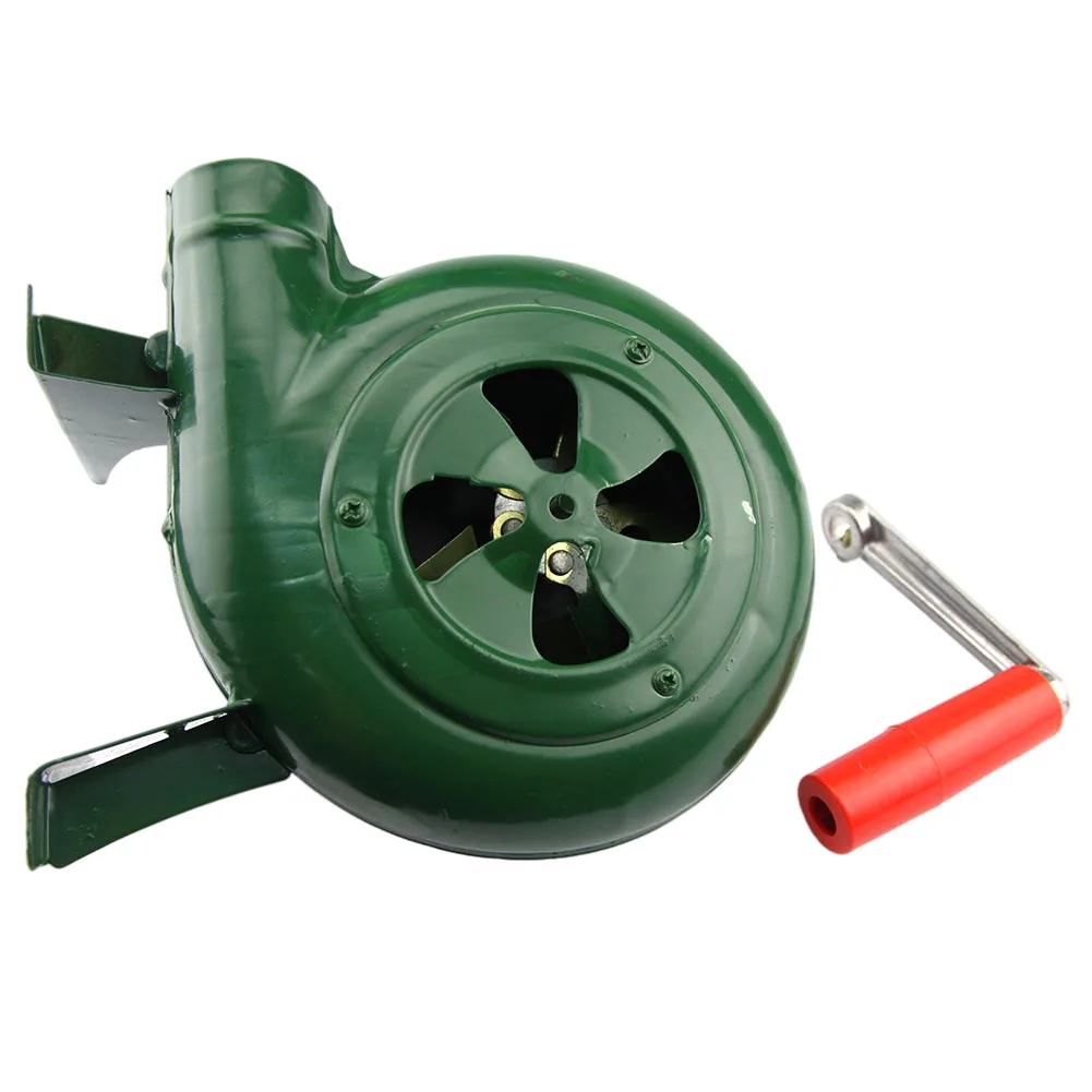 Imagem -06 - Ventilador de Churrasco Manual Doméstico Manivela ao ar Livre Pequeno 200 300w 4752 mm Diâmetro de Saída Relação de Velocidade 1:36