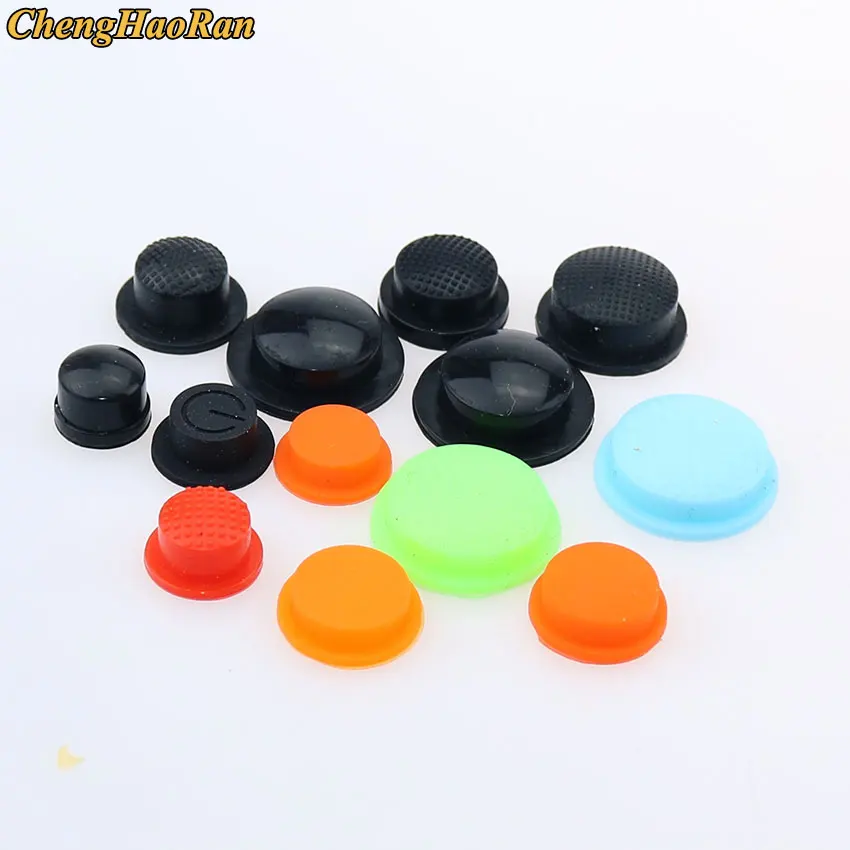 1x10/11/12/14.5/15/16 mm LED Flashlight middle side/tail click Switch Cap tailcap Soft Silicone boot protective button tail cap