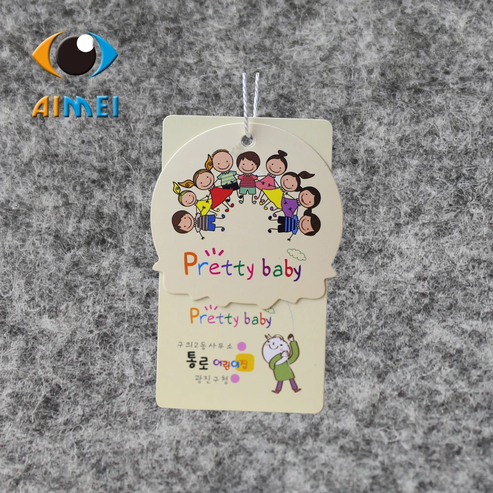 500Pcs/Lot Custom Printed Coat Hangtag for Clothing Price Hang Tags Customized Company Business Cards Free Shipping