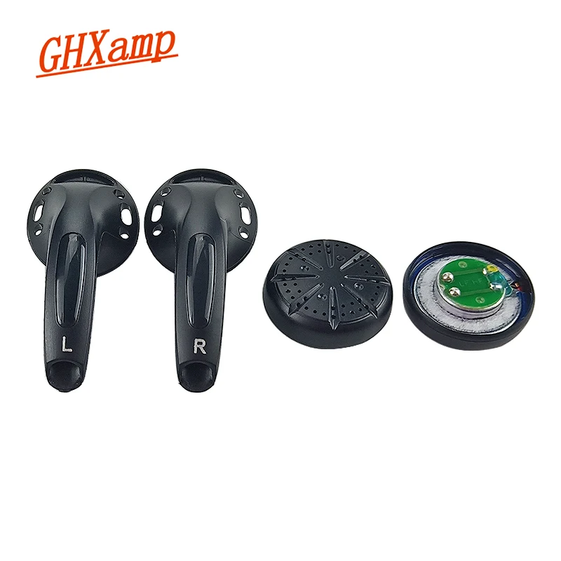 GHXAMP 15.4MM 400Ohm Earphone Speaker Unit Graphene Earpiec Driver High Frequency Bass Repair MX500 Headphone parts 102dB 2pc