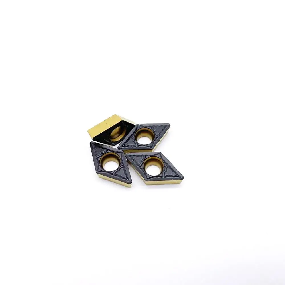 10PCS DCMT 11T304 4230 4240 11T308-PM 4225 Internal Turning Tools Carbide insert High quality Lathe cutter Tool