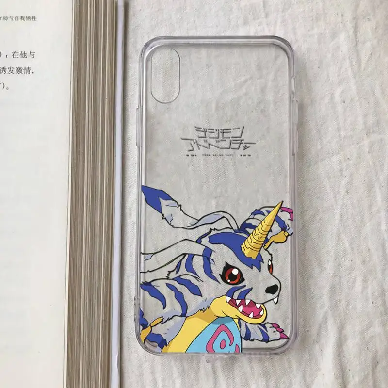 Japanese Anime Digimon Cute Monster Phone Case for iPhone 11 12 13 mini pro XS MAX 8 7 6 6S Plus X 5S SE 2020 XR case