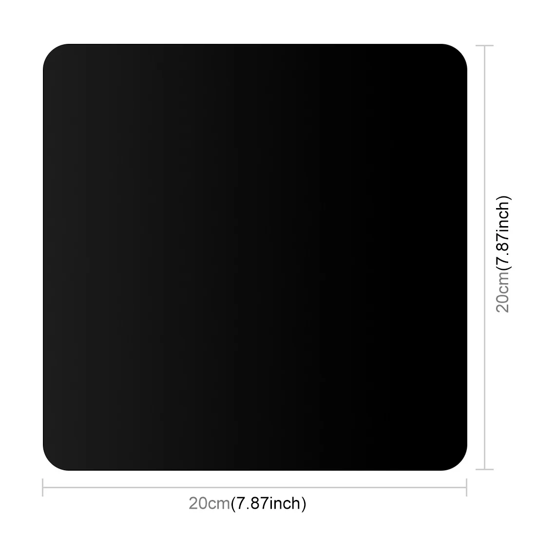 PULUZ Putih/Hitam Latar Belakang Reflektif Akrilik Tampilan Papan Desktop Menembak Produk Fotografi untuk Kotak Cahaya Softbox Fotografia