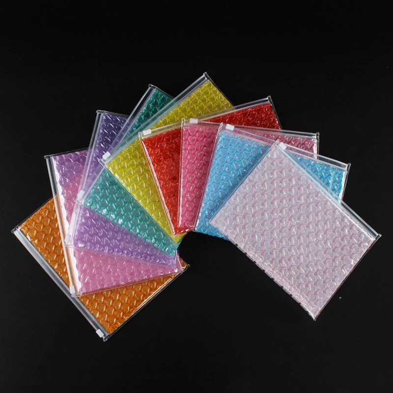 

20Pcs Bubble Mailer Color Plastic Ziplock Bubble Bags Waterproof Shipping Bag Logistics Shockproof Bag Business Supplies 21x16cm