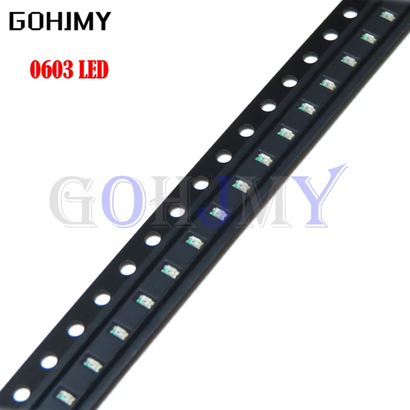 100Pcs 0402 0603 0805 1206 1210 3528 5050 5730 Led แบบ Smd Light Emitting Diode โปร่งใสสีแดงสีเหลืองสีเขียวสีขาวสีฟ้า LED ไดโอด