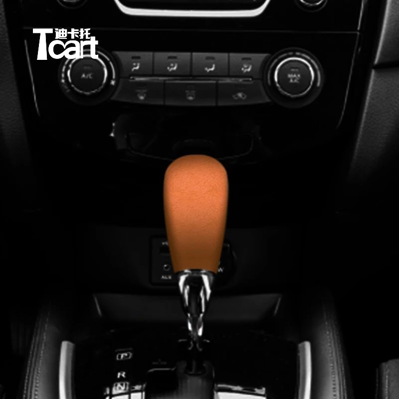 Car Accessories Gear Shifter Cover Protector Trims Decor For Nissan Qashqai J11 X Trail T32 Teana L33 Murano Z52