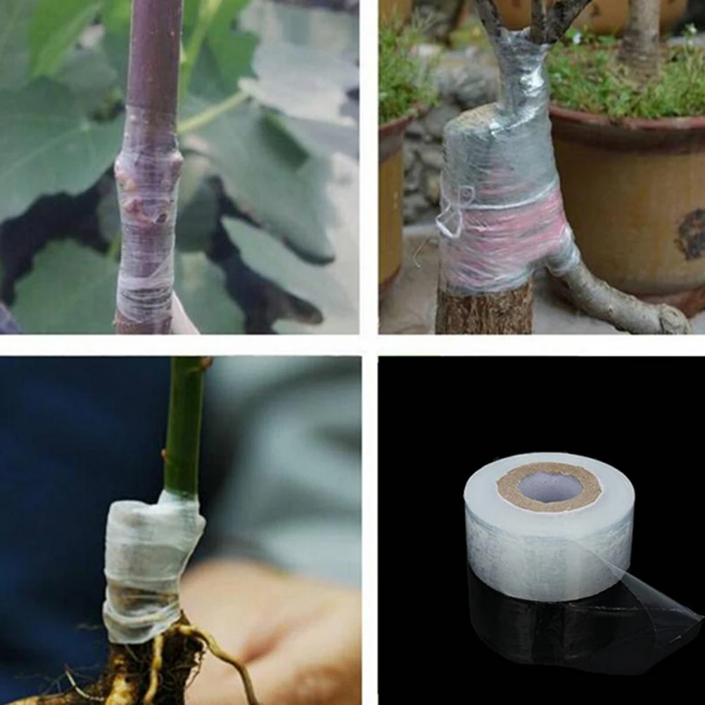 Roll tape Parafilm Pruning Strecth graft budding barrier floristry Pruner Plant fruit tree Nursery moisture Garden repair Seedle