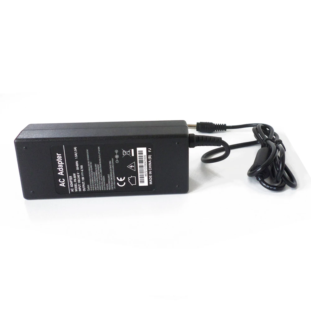 Adaptador de CA de 90W para ordenador portátil, cargador de batería para Toshiba Satellite P75, S55, S55t, L55, A500, L875-S7209, cable de fuente de alimentación, nuevo