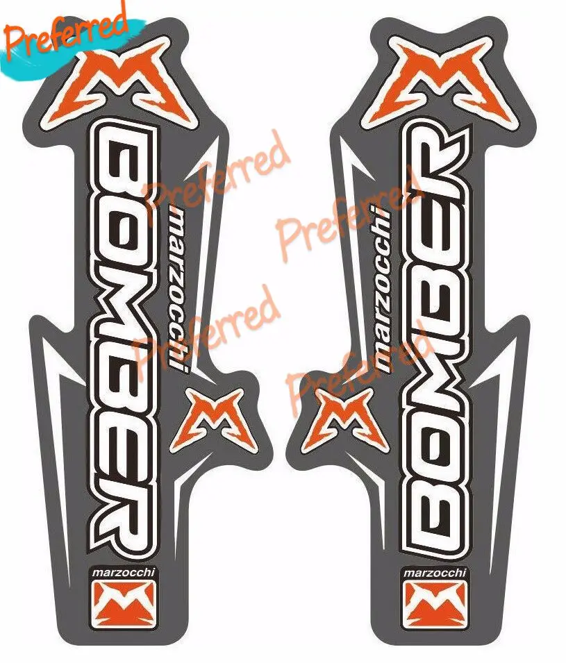 Bomber Fork  Suspension Graphic Decal Kit Sticker Adhesive Set Decal High Quality Vinyl Cover Scratches Waterproof PVC Sticker