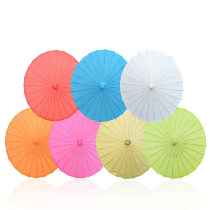 Ombrelle Mariage, 10 Pièces 60cm Parapluie Blanc Mariage Parapluies En
