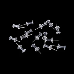 40Pcs Punaise Transparante Push Pins Prikbord Kaart Duim Kopspijkers Punt Set