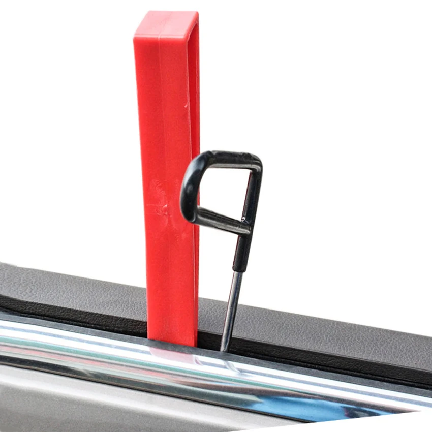 Car Door Windows Dent Crowbar Screwdriver Repair Auxiliary Tools, Door Expander Crowbar Holder Auto Car Repair Locksmith Tools