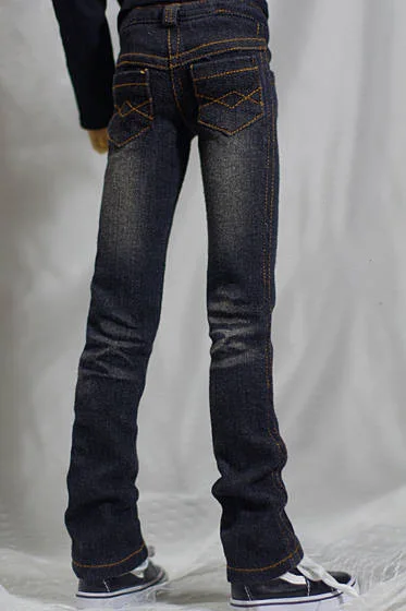 1/4 1/3 BJD clothes black pants Washed pleated jeans for BJD/SD MSD SD13 SD17 SSDF ID72 HID strong Uncle doll accessories C0176