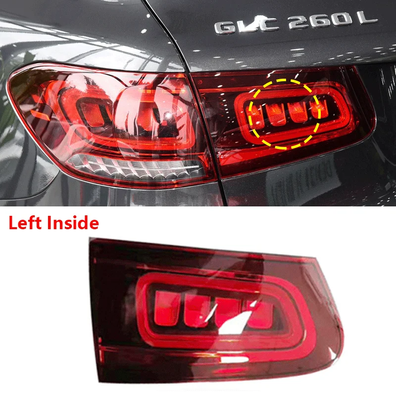 For Mercedes-Benz GLC Class W253 GLC200L GLC260L GLC300L 2020-2021 Taillight Brake Light Lampshade Rear Taillight