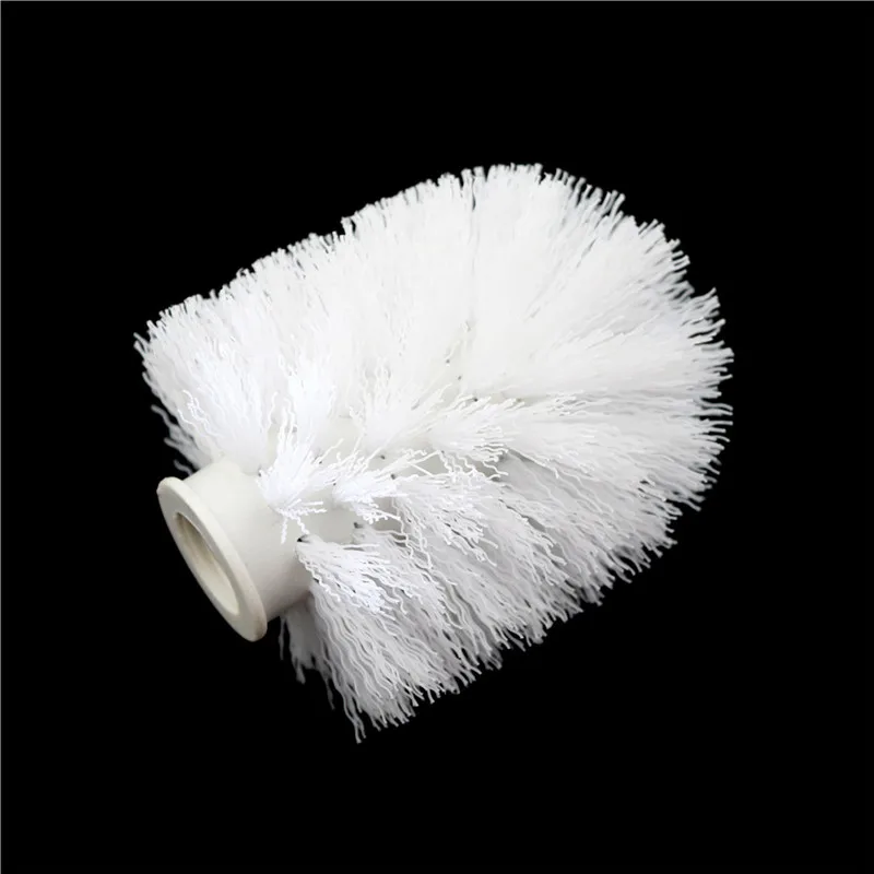 1pcs White Toilet Brush Head Holder Replacement Bathroom WC Cleaning Brush Head Bathroom Accessories Household Cleaning Tools