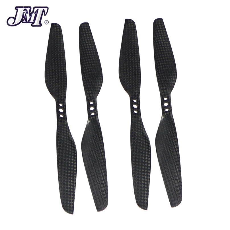 2Pairs 5030 6020 7024 9030 1033 1137 1240 Carbon Fiber Carbon Fiber CW CCW T RC Drone Motor Quadcopter Propeller Kit