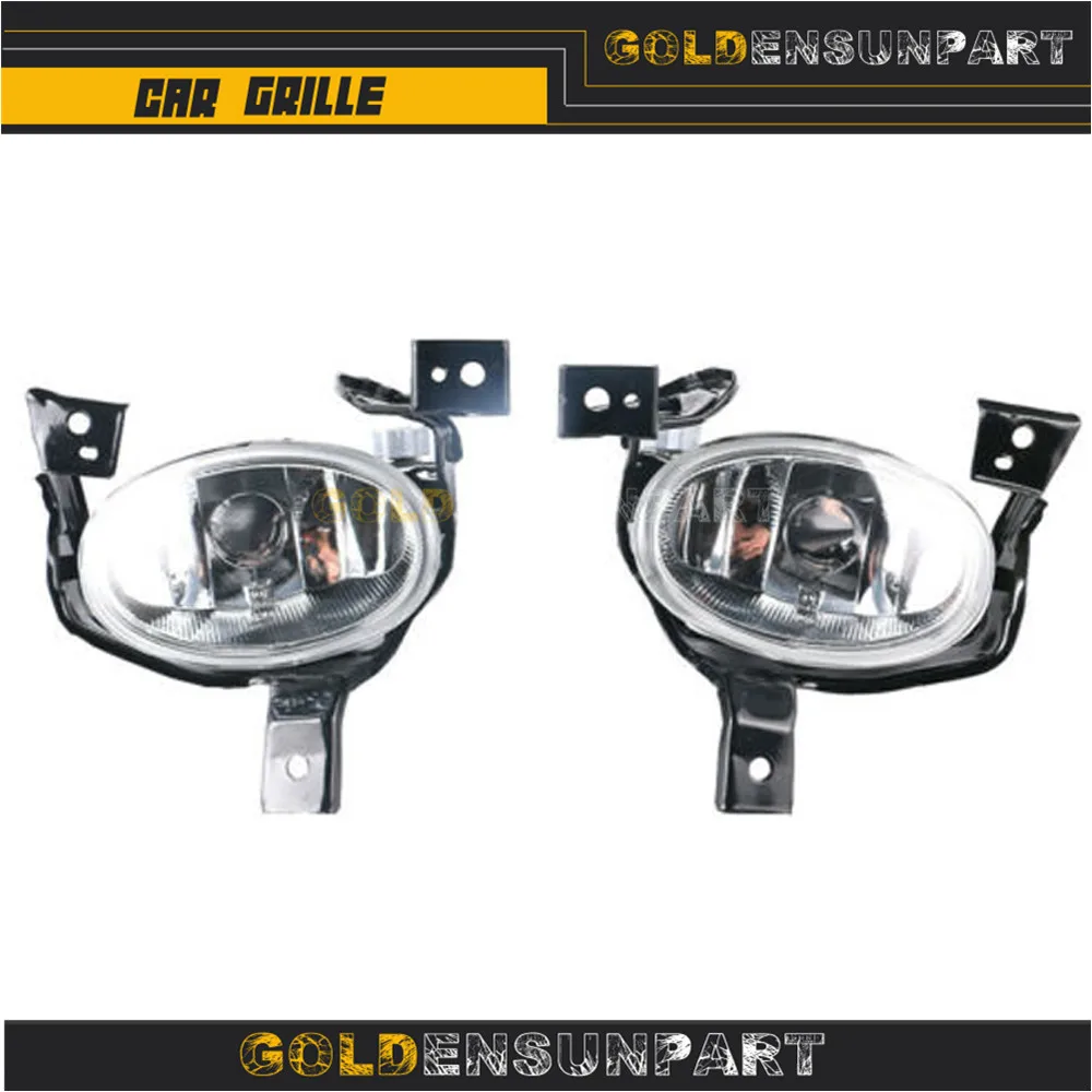 L&R Front Bumper Fog Lamps Lights+Bulbs 2010-2011 Great 33900-SWA-H11 33950-SWA-H11 For Honda Crv Cr-V