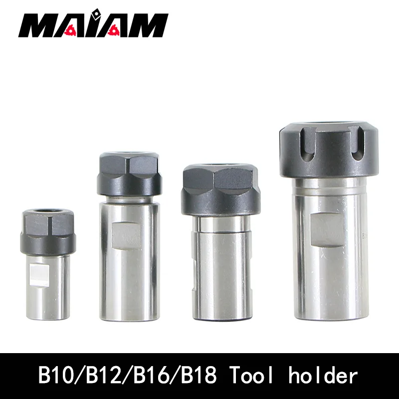 Precisão Er11 Er16 Er20 Er25 Er32 Pinça B10 B12 B16 B18 Jt6 Suporte de Ferramenta de Mandril de Broca Suporte de Ferramenta de Eixo de Motor Telescópico Alta