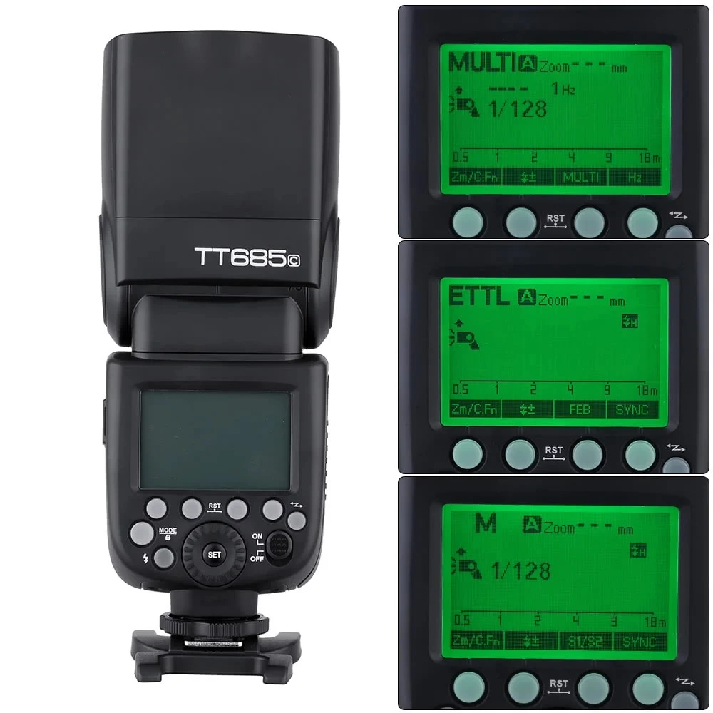 GODOX TT685IIC E-TTL 2,4G беспроводной скоростной фонарик Speedlite для Canon EOS 650D 600D 550D 500D 5D Mark III DSLR DSLR камеры
