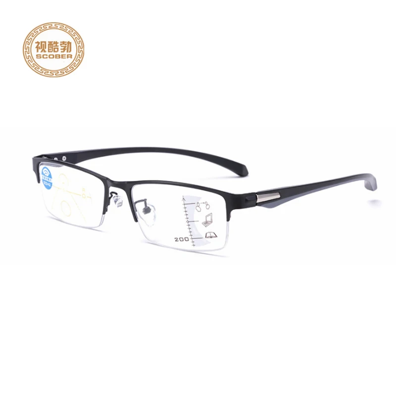 

TR90 retro Progressive multifocal reading glasses men smart zoom anti-blue reading glasses women UV400