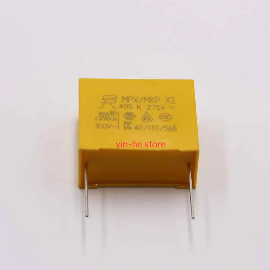 

5 шт. MP2405KGF4XYG защитный конденсатор X2 405 К/275 В ± 10% 31,1*16*25,5/P=27,5
