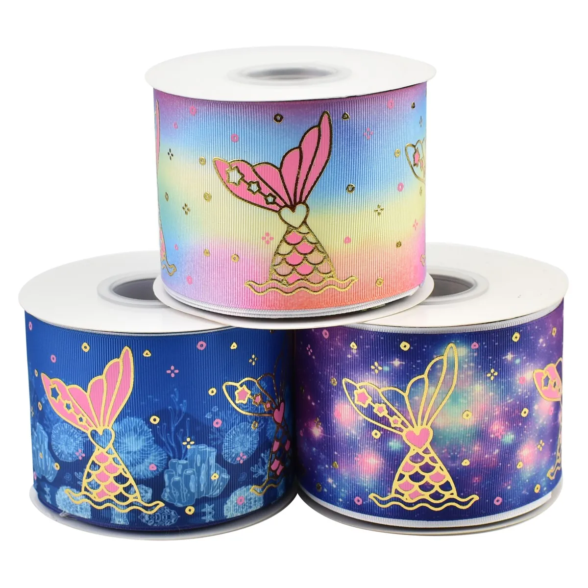 

HSDRibbon 75mm 3inch hsd-design custom Popular Pattern on Grosgrain Ribbon