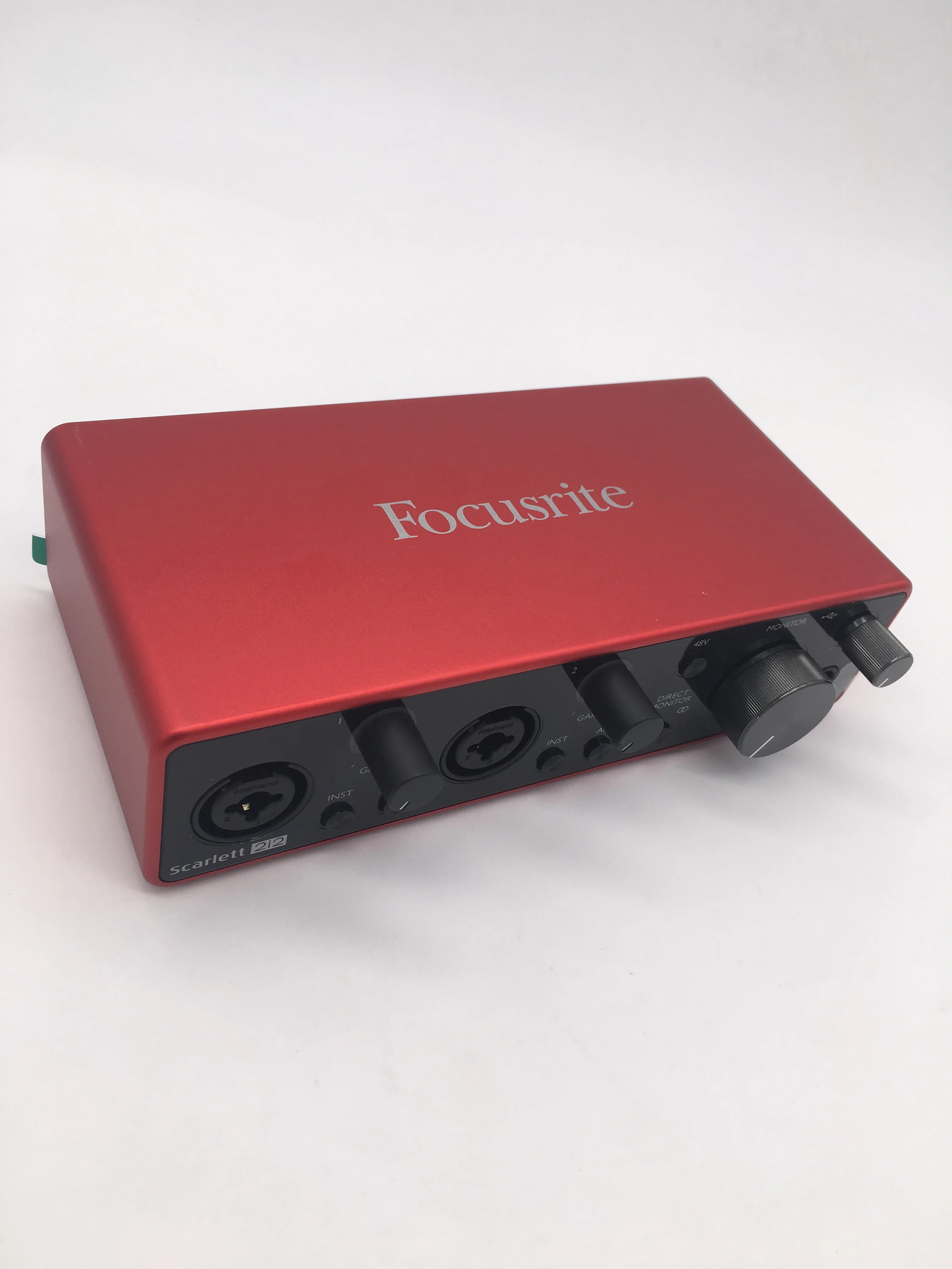 Focusrite Scarlett الجيل المهنية تسجيل واجهة الصوت USB 2.0 كارت الصوت ميكروفون preamp 2i2 3rd