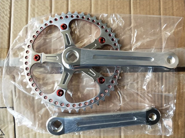 Ultra Light All Aluminum Alloy Single Speed Crankset 46t 170mm Crank For Single Speed Bike Dead Speed Retro Crankset Bicycle Crank Chainwheel AliExpress
