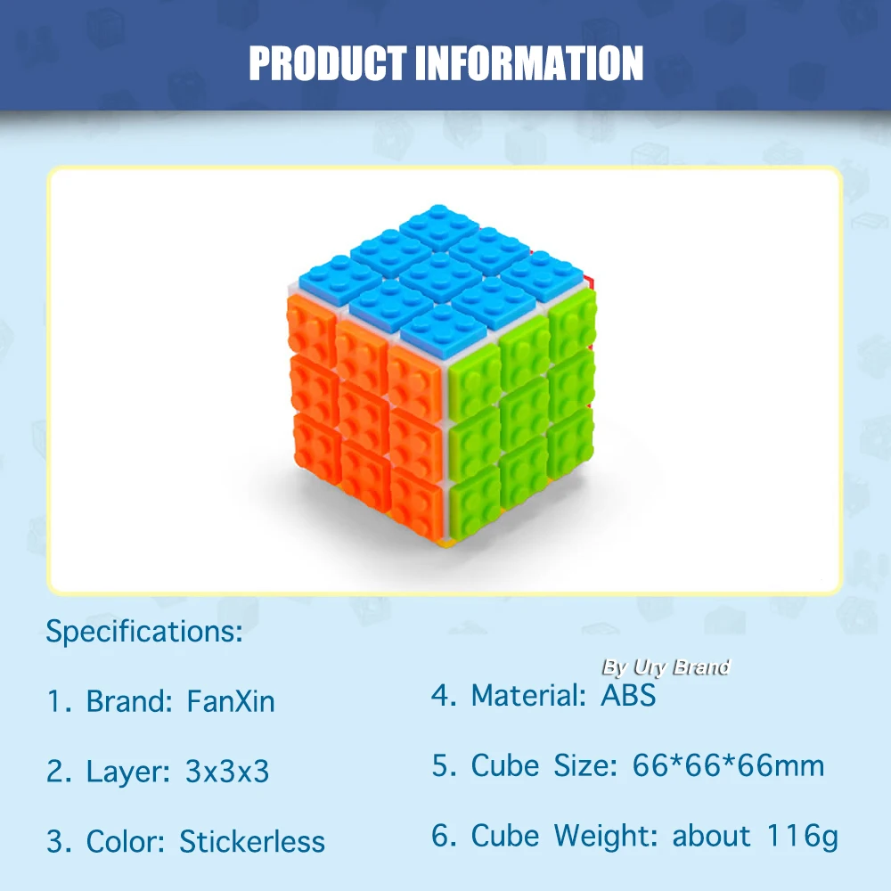 Creators Series Blocks Magico Cube Professional 3x3x3 Classical DIY Enlighten Educational Building Blocks Toys For Children Gift