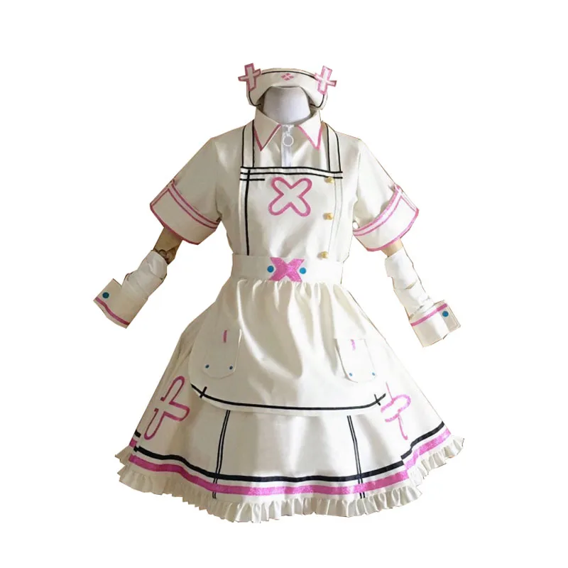 

Hololive VTB YouTuber Sukoya Kana Cosplay Costumes Women Cute Dress Nurse Suit Halloween Carnival Uniforms Custom Made