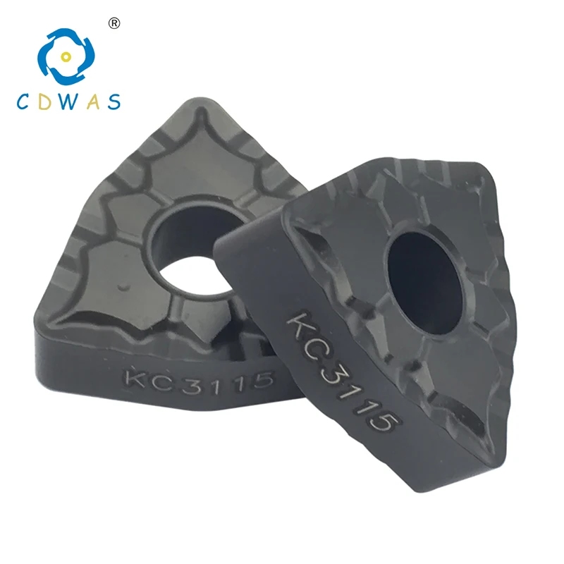 WNMG080412 43 KC3115 Carbide Inserts External Turning Tool WNMG 080412 Blade CNC Lathe Tools Cutting High Quality For Cast Iron