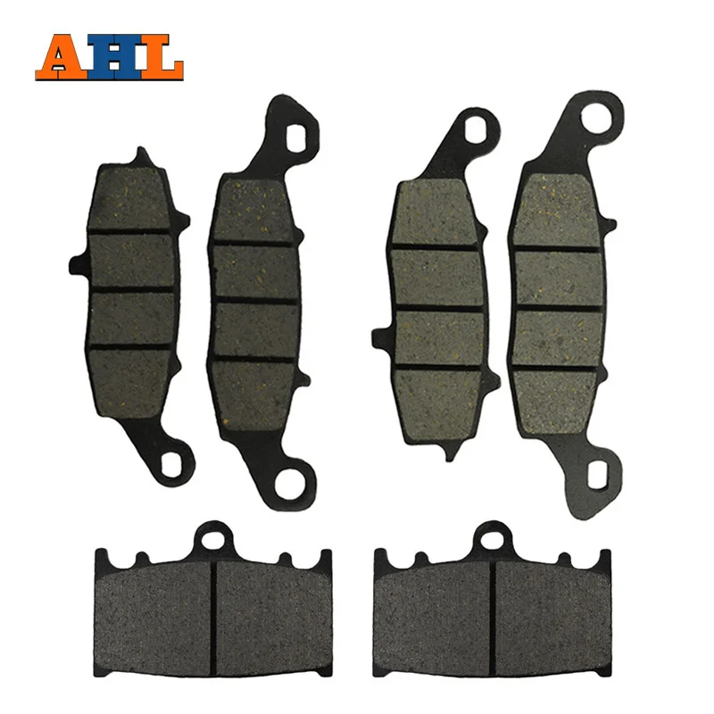 AHL Motorcycle Front and Rear Brake Pads for SUZUKI VL 1500 Intruder LC 2002-2004 / VL1500 Intruder C 2005-2009