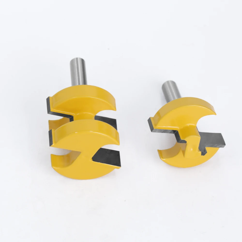 Imagem -05 - Lavie-big Size T-slot Square Tooth Tenon Bit Milling Cutter Carving Router Bits para Madeira Ferramenta de Madeira mm Shank Pcs Set