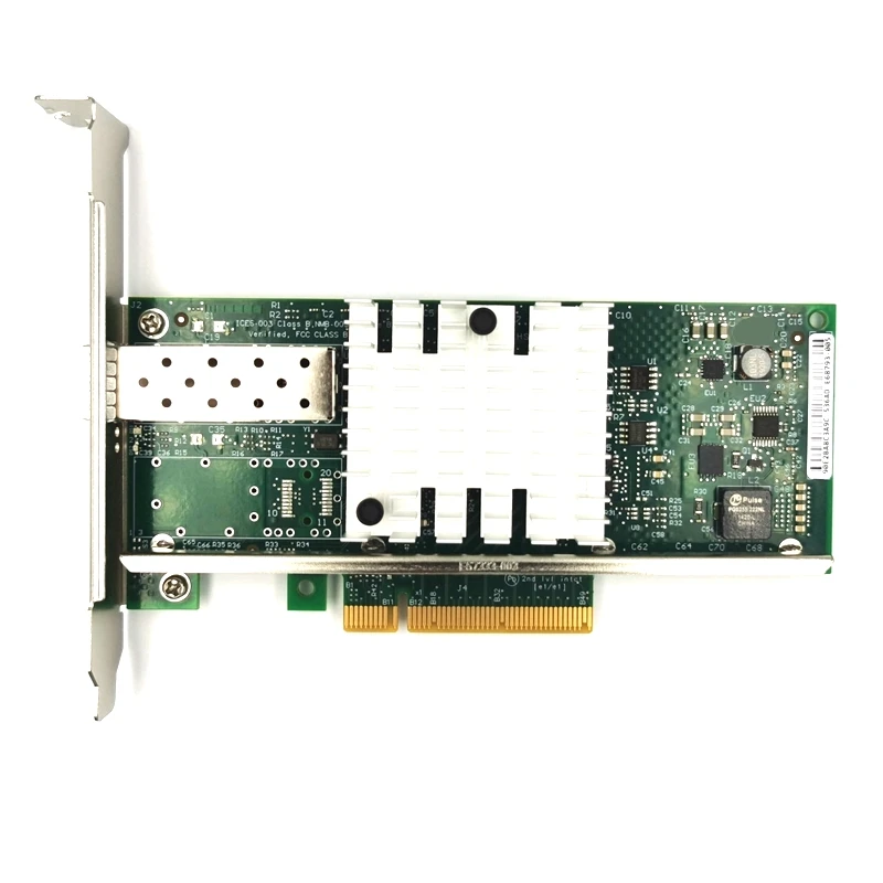 X520-DA1 HENGSHUN 10GBase PCIE Express x8 Intel 82599 EN Chip Single Port Ethernet Network Adapter E10G41BTDA SFP+