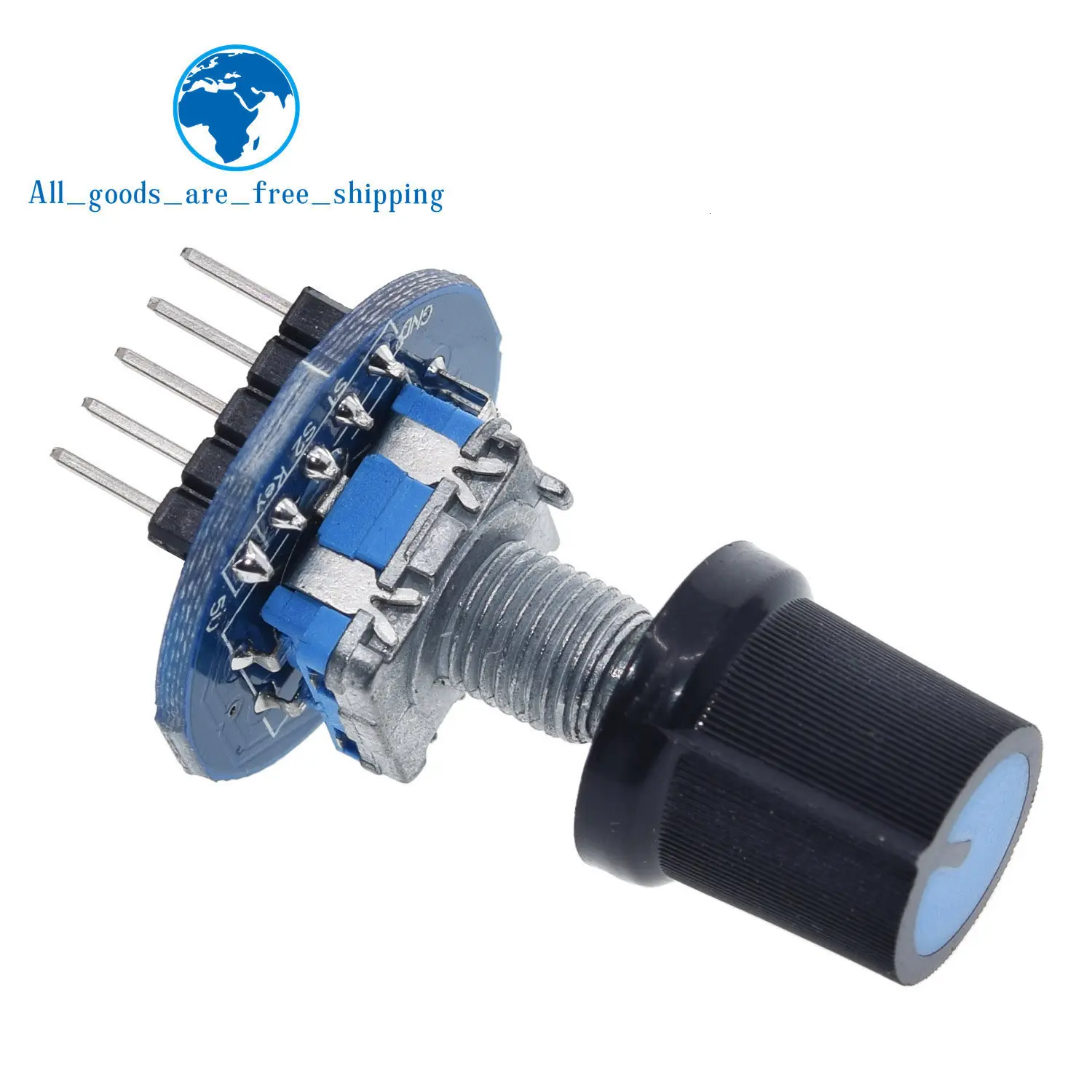 TZT 1/3PCS Drehgeber Modul für Arduino Ziegel Sensor Entwicklung Runde Audio Rotierenden Potentiometer Knopf Kappe EC11 – Detail 7
