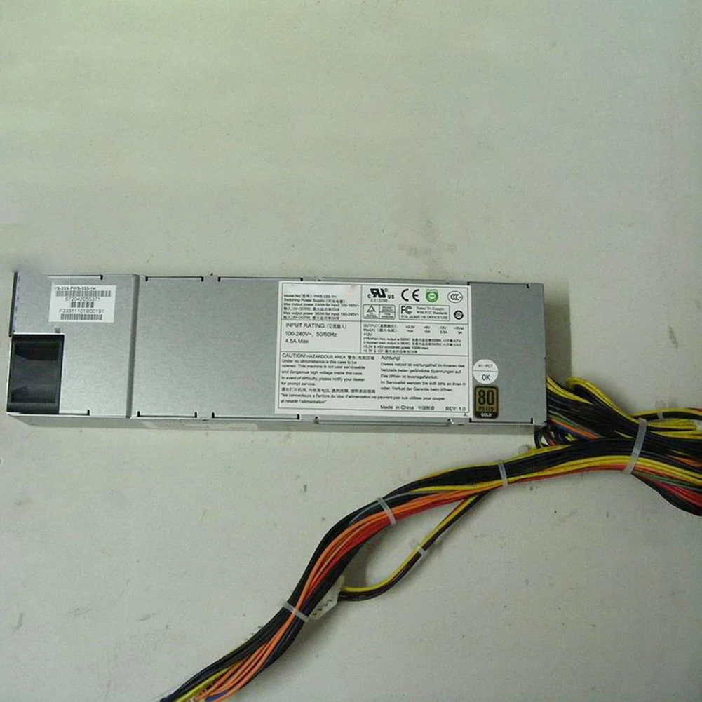 

Used for Supermicro PWS-333-1H 330W 80plus 1U Professional Power Supply for Firewall