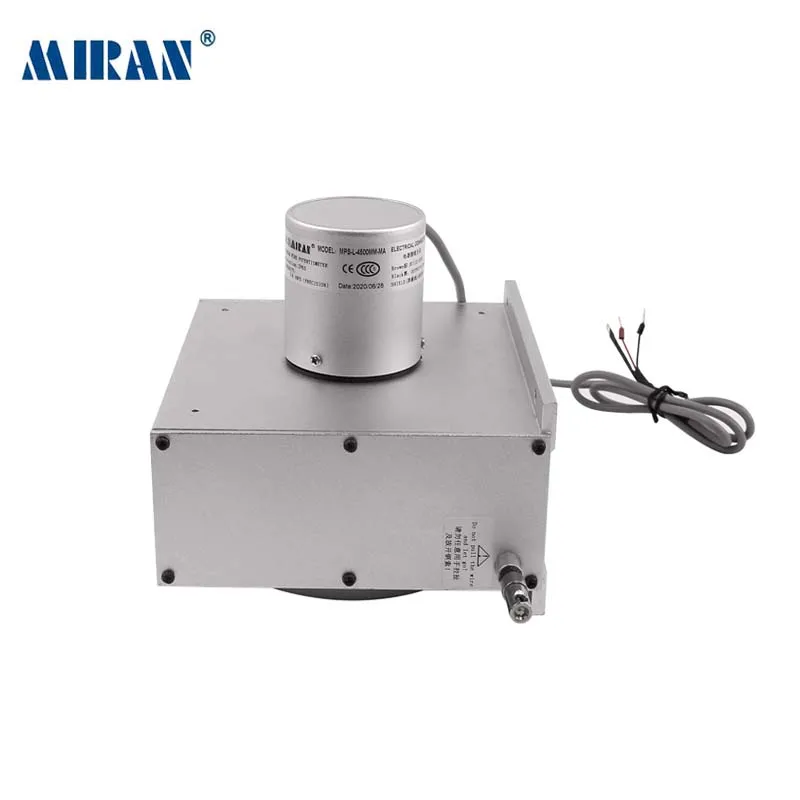 Miran Linear Rope Encoder Draw Wire Potentiometer Pull Line Displacement Sensor Free Shipping MPS-L 4500-8000mm for Long Stroke