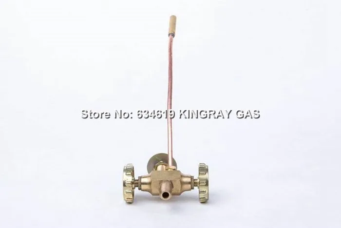 Gas Cock Valve For Burner / Stove Furnace Assembly Fittings Gas Mannually Shutoff Valve With Pilot Flame