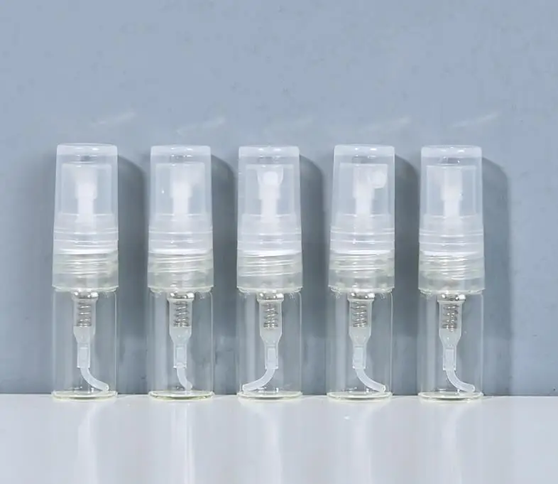 

Wholesale 1ml Glass Perfume Vials Empty Perfume Sample Bottles Atomizer Spray Bottle For Sale 1000Pcs/Lot