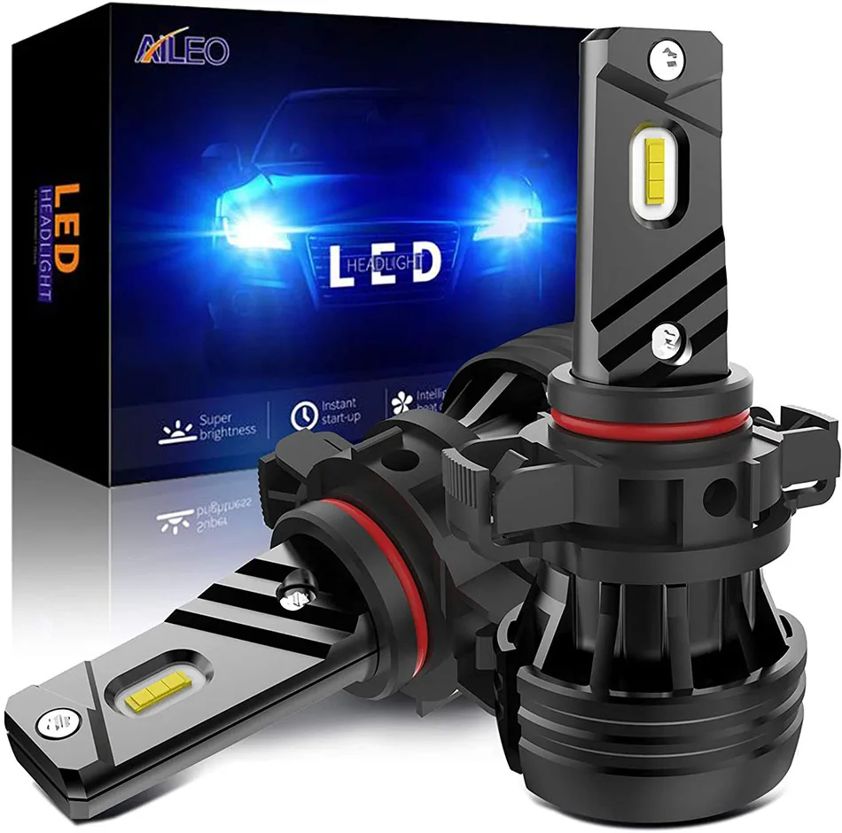 AILEO-LED Lâmpadas de nevoeiro de carro, chips CSP, extremamente brilhantes, 12000LM, PS24W, PSX24W, 5202, H16 (UE), 2504, 5201, 5301, PS19W, 60W, alta qualidade