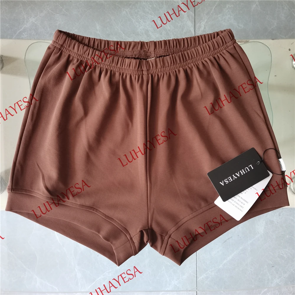 LUHAYESA-Short Iyengar en coton de qualité pour hommes et femmes, pantalon court professionnel, M, L, XL, média