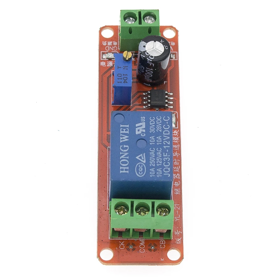 DC 12V Time Delay Relay module NE555 Time Relay Shield Timing Relay Timer Control Switch Car Relays Pulse Generation Duty Cycle