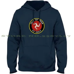 Retro Isle Of Man Logo 1970 Vintage Circular Design Streetwear Sport Hoodie Sweatshirt Norton Moto Guzzi Laverda Isle Of Man Tt